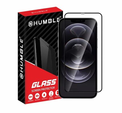 Humble Tempered Glass Screen Protector Compatible For iPhone 12 Mini (5.4 Inches) With Edge To Edge Coverage And Easy Self Installation Kit (HD-12 Mini)