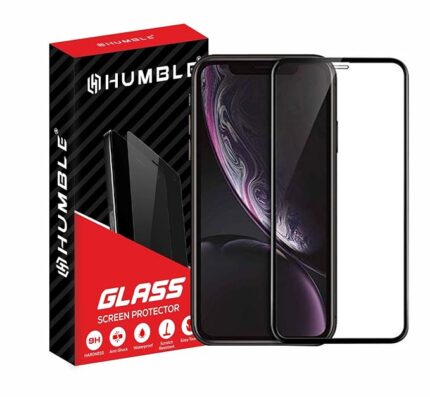 Humble Tempered Glass Screen Protector Compatible For iPhone XR/ 11 (6.1 Inches) With Edge To Edge Coverage And Easy Self Installation Kit (HD-XR/11)
